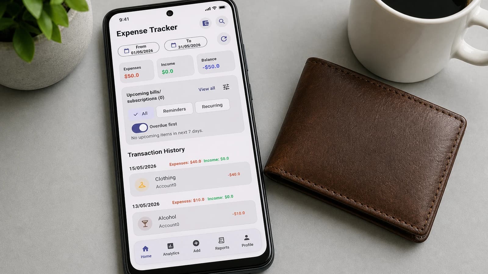 Personal Expense Tracker