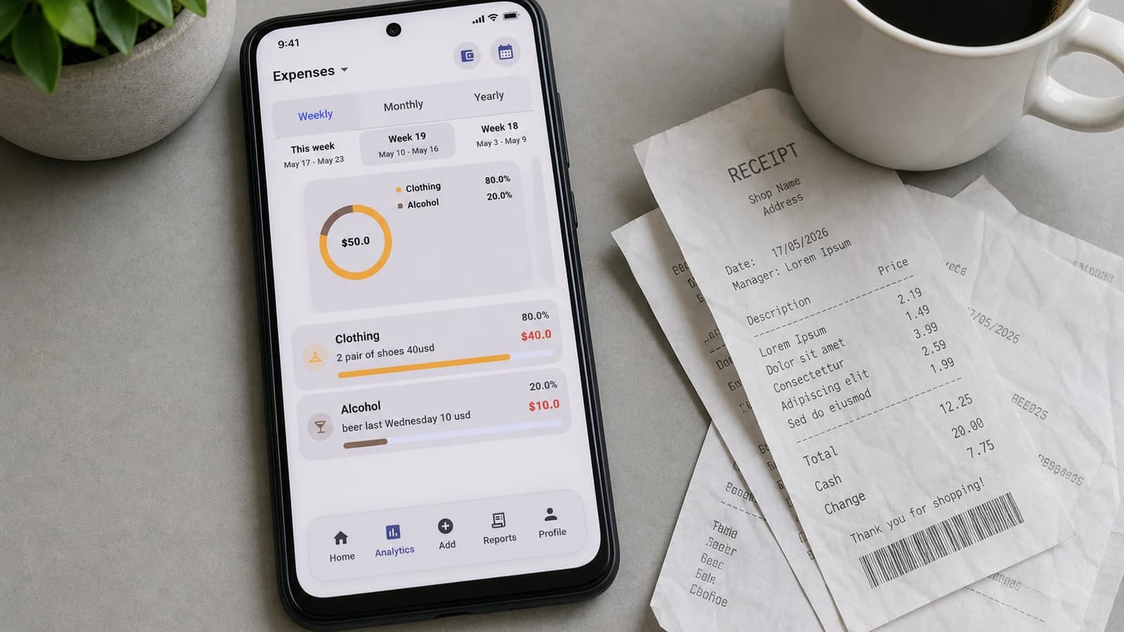 Personal Expense Tracker SCREENS 2