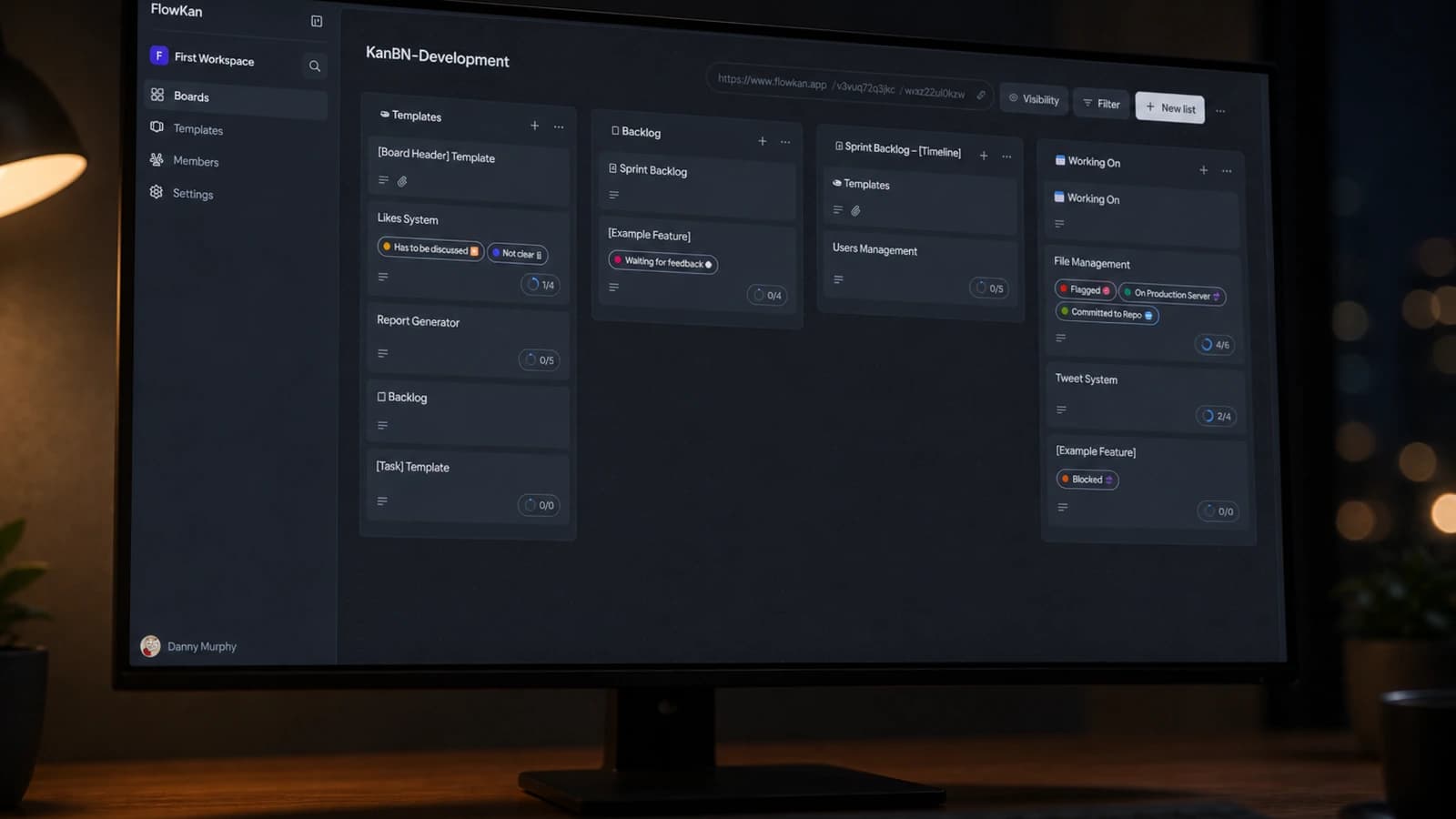 Boards that stay readable