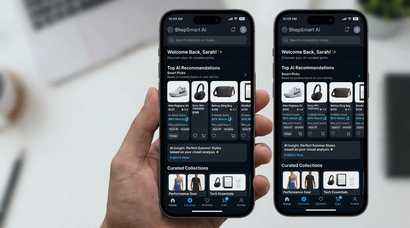 AI-Driven Retail Mobile Shopping App