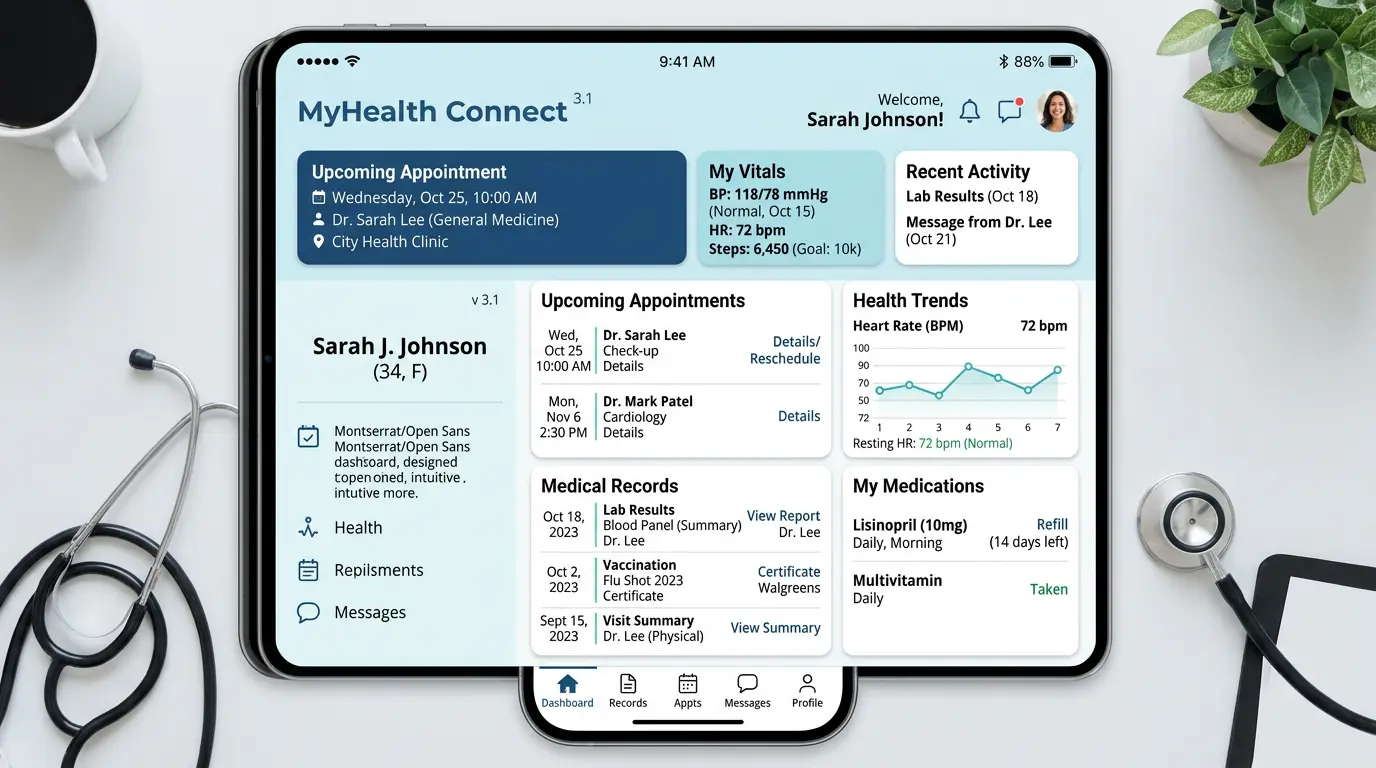 AI-Powered Healthcare Monitoring & Wellness Platform