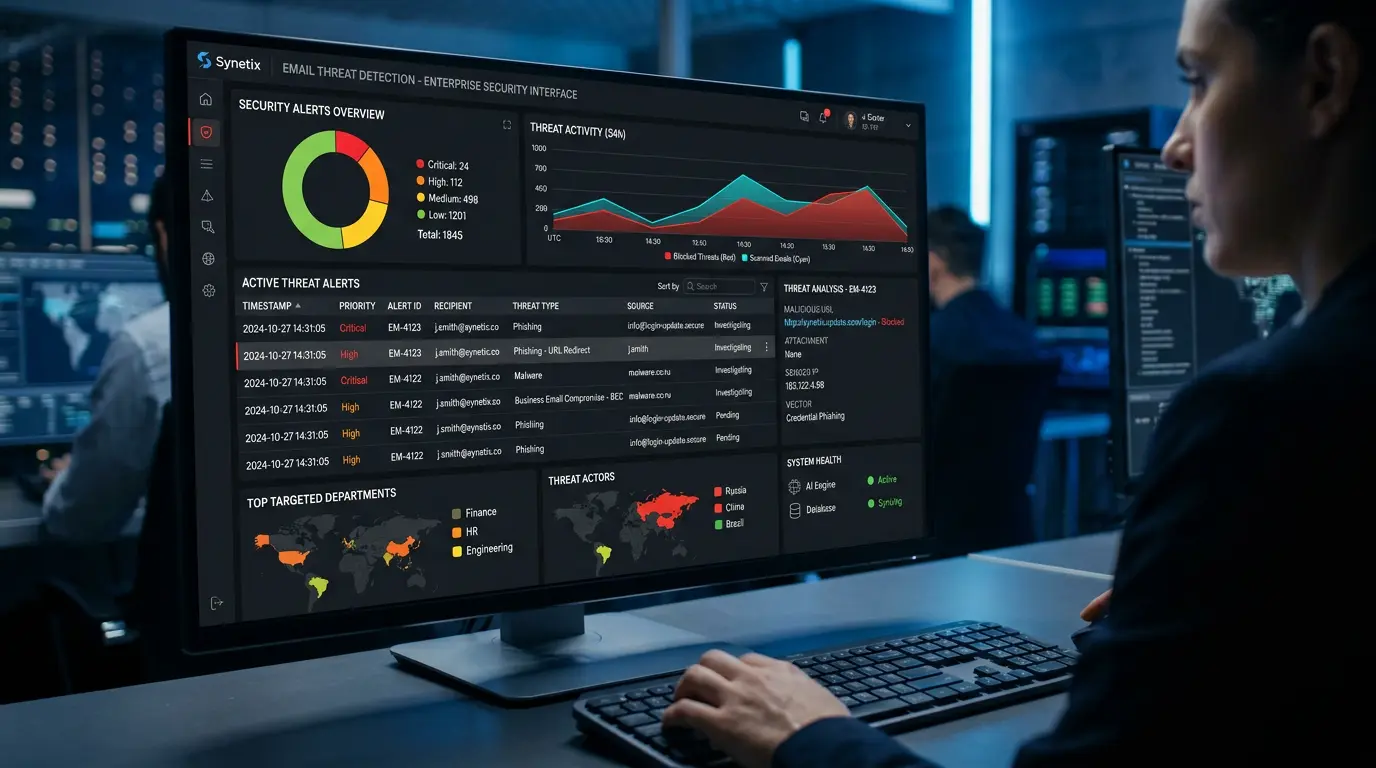 AI-Powered Inbound Email Threat Detection