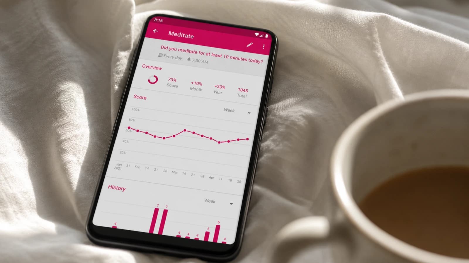 Offline Habit Tracker SCREENS 2