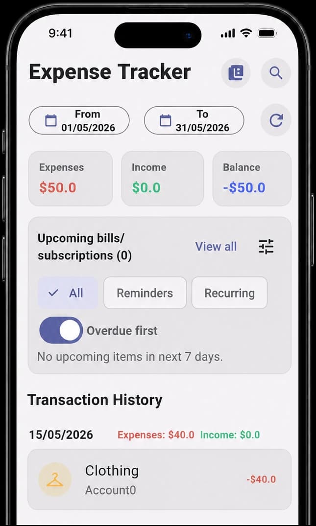 Personal Expense Tracker 1
